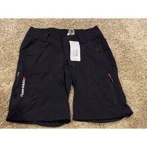 Louis Garneau Women's Zappa Zip Pocket Cycling Shorts  M  Black